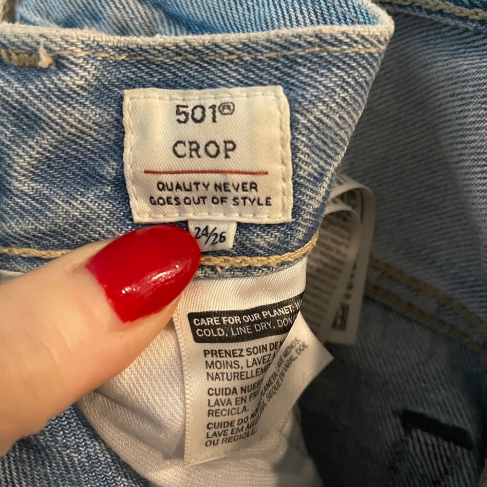 Levi's 501 limited edition. Sz 24 - Picture 10 of 11